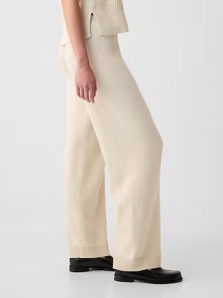 Wide-Leg Sweater Pants | Gap (US)