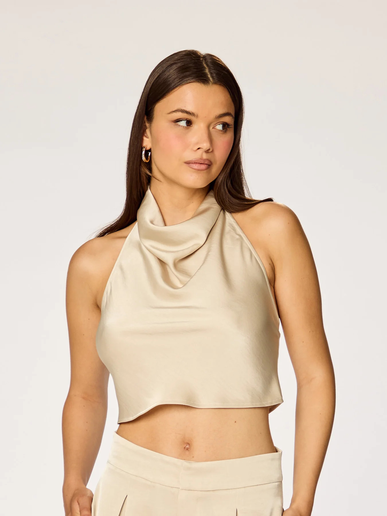 IVY - Halter Top • Champagne | Ninety-9