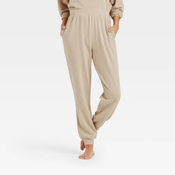 Women's French Terry Lounge Joggers - Colsie™ | Target