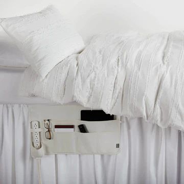 Dormify Non-slip Bedside Caddy | Dorm Essentials - Charcoal Grey - Dormify | Dormify