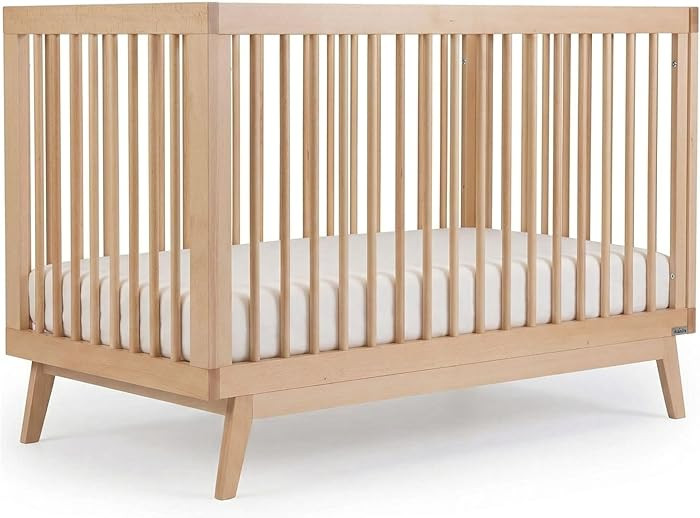 dadada Baby Soho 3-in-1 Convertible Wooden Crib to Toddler Bed - Made in Italy, GREENGUARD Gold C... | Amazon (US)