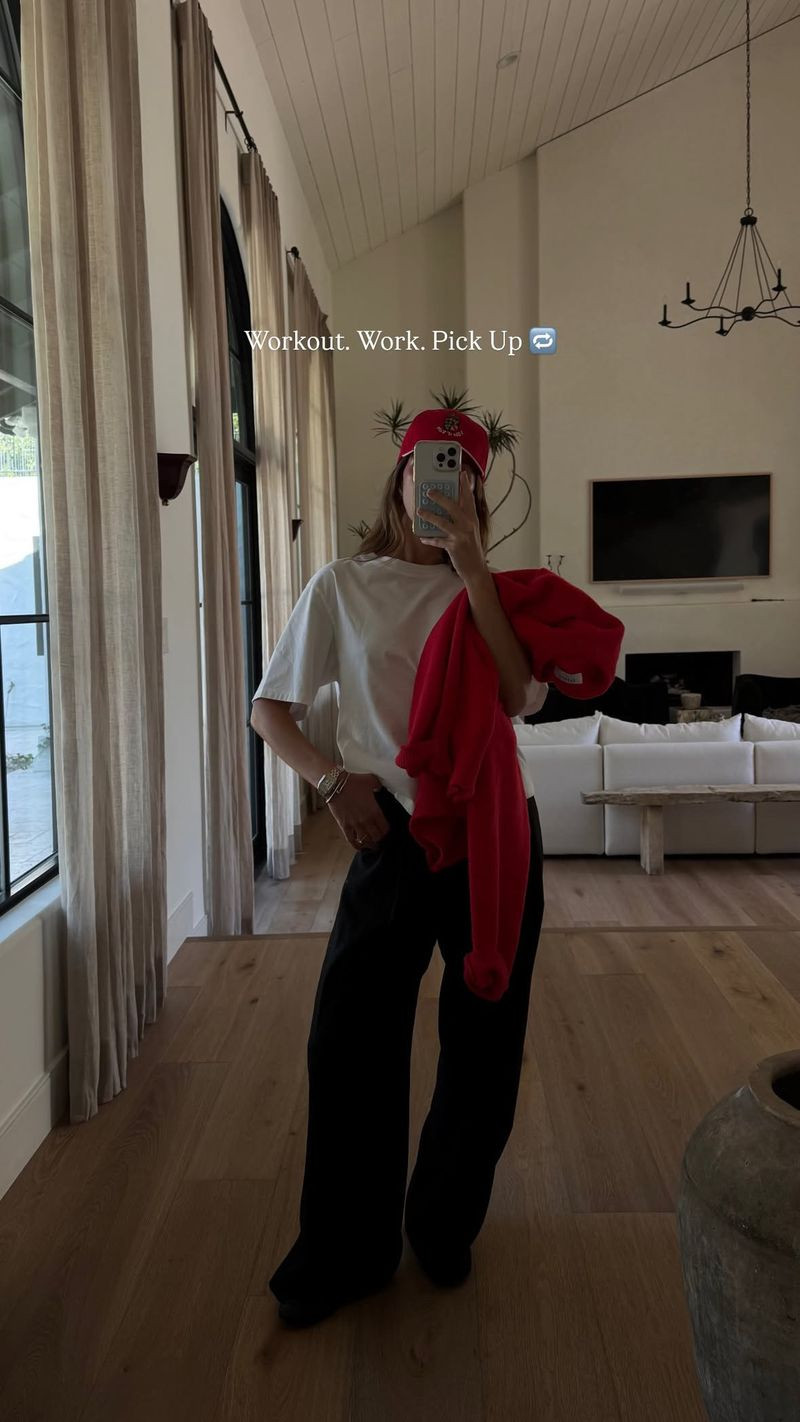 Red sweater is Storets 

 #LTKootd