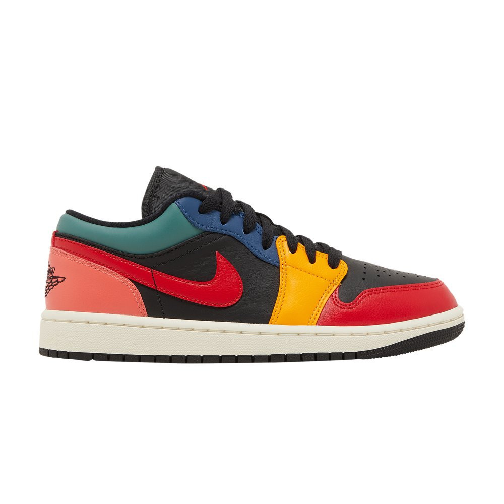 Wmns Air Jordan 1 Low SE 'Black Multi-Color' | Women's Size 6.5 | GOAT