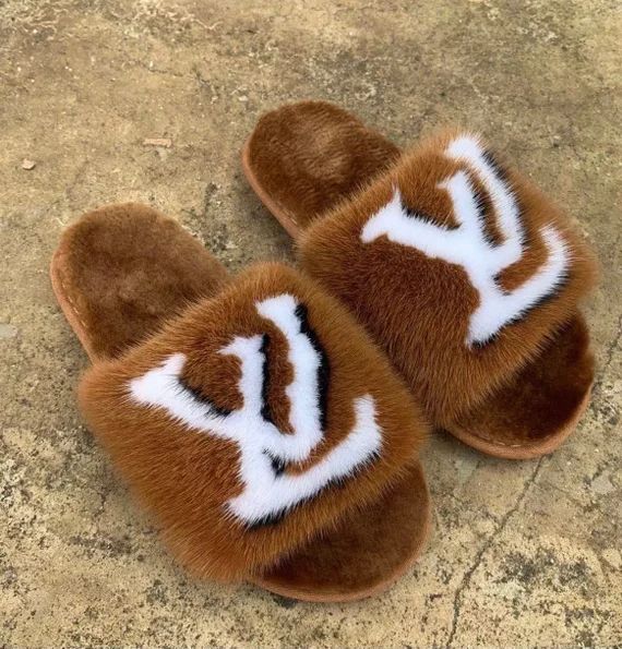 Fur Slippers | Etsy | Etsy (US)