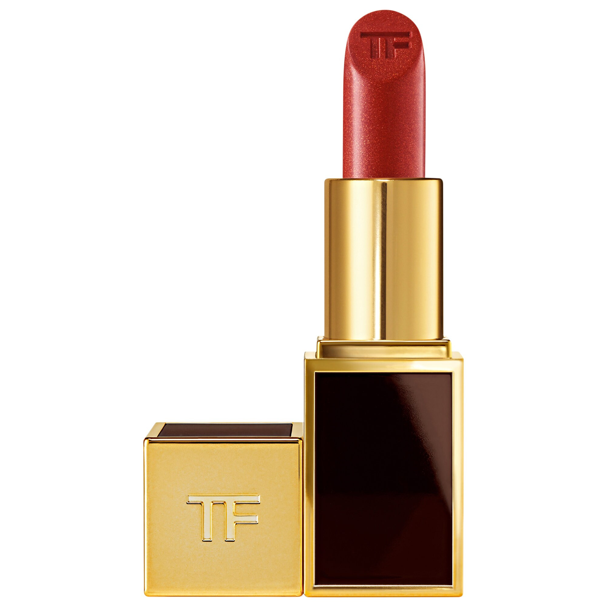 TOM FORD Most Wanted Mini Clutch Lip Color Lipstick Scarlet Rouge- Most Wanted Lip Color Metallic 0. | Sephora (US)