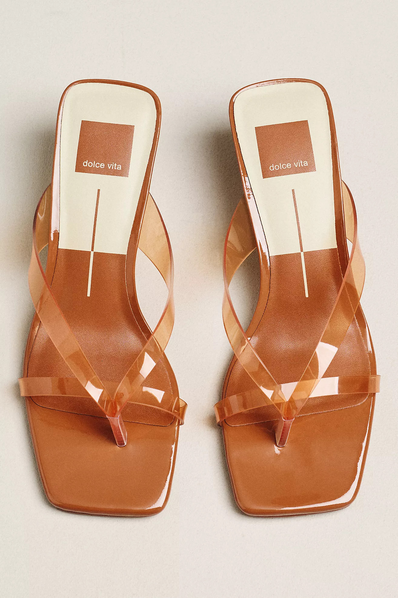 Dolce Vita Brevel Jelly Flip-Flop Heeled Sandals | Anthropologie (US)