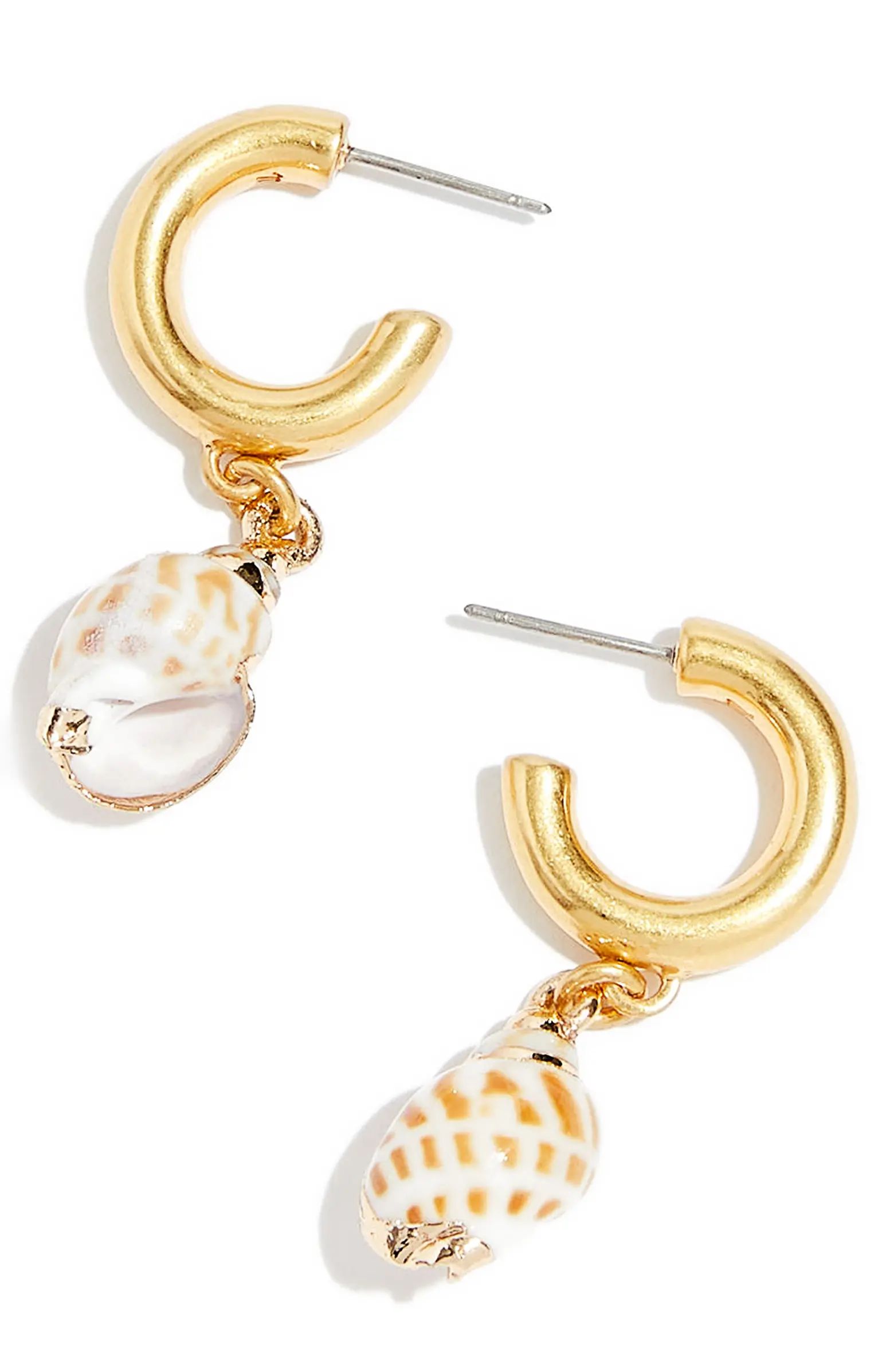 Shell Beach Hoop Earrings | Nordstrom