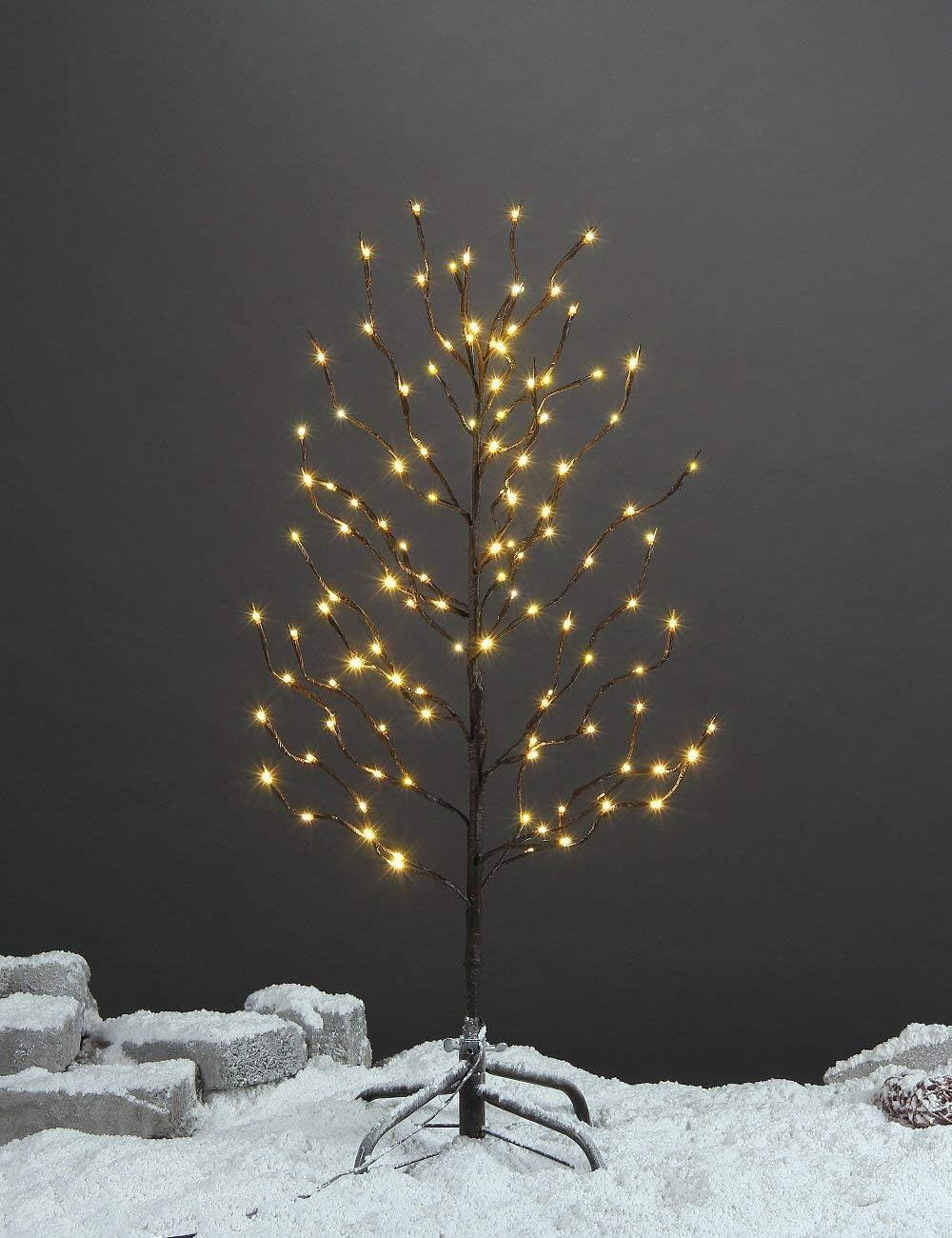 LIGHTSHARE 3FT 112LED Star Light Tree, for Home Festival Party Christmas, Indoor and Outdoor Use,... | Amazon (US)
