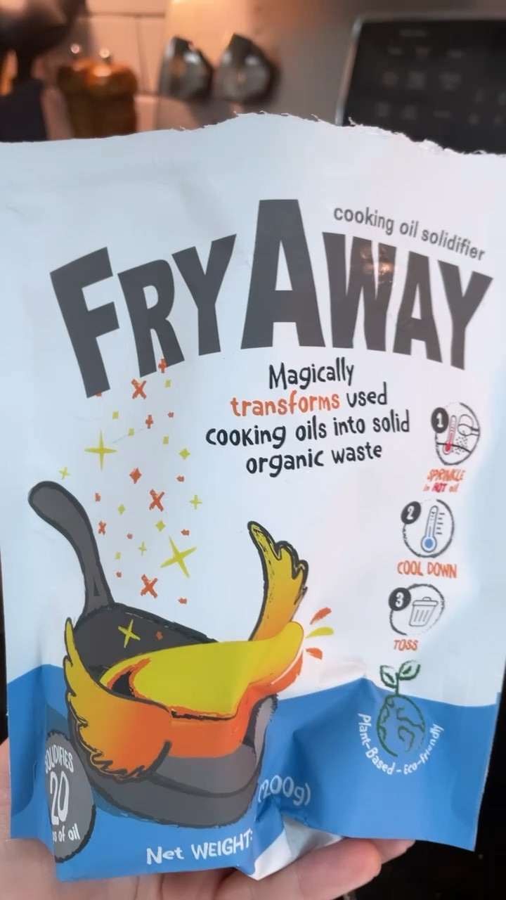 FryAway Cooking Oil Solidifier