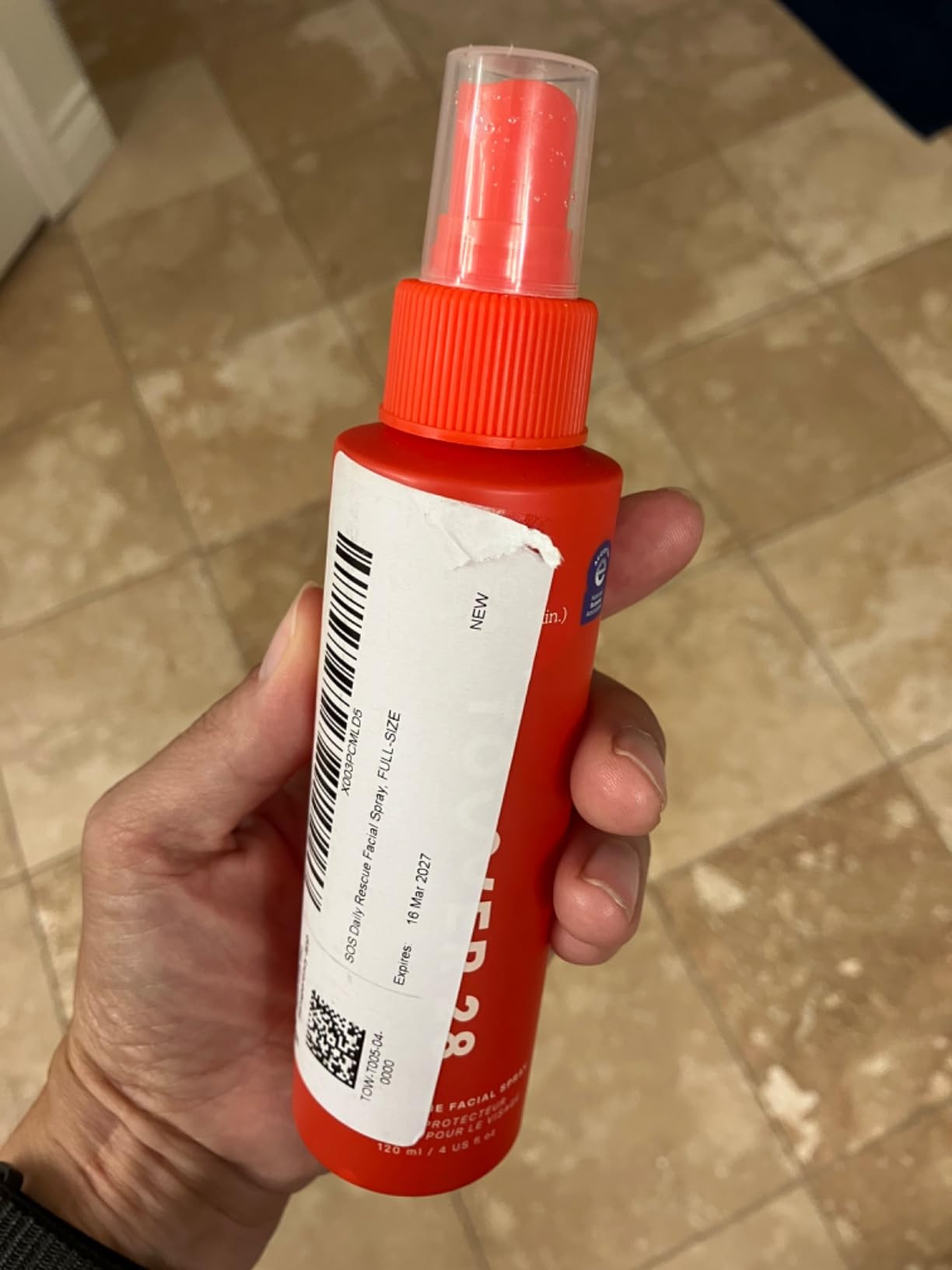 Tower 28 SOS Daily Rescue Facial Spray for Sensitive Skin, Hypochlorous Acid Spray Helps Visibly ... | Amazon (US)