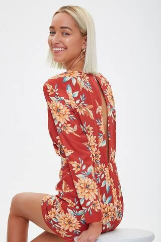 Floral Print Mini Dress | Forever 21 (US)