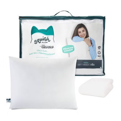 SquishPillow by Original Squishmallows Standard Firm Bed Pillow and Ultra Soft Pillowcase Cover | Target