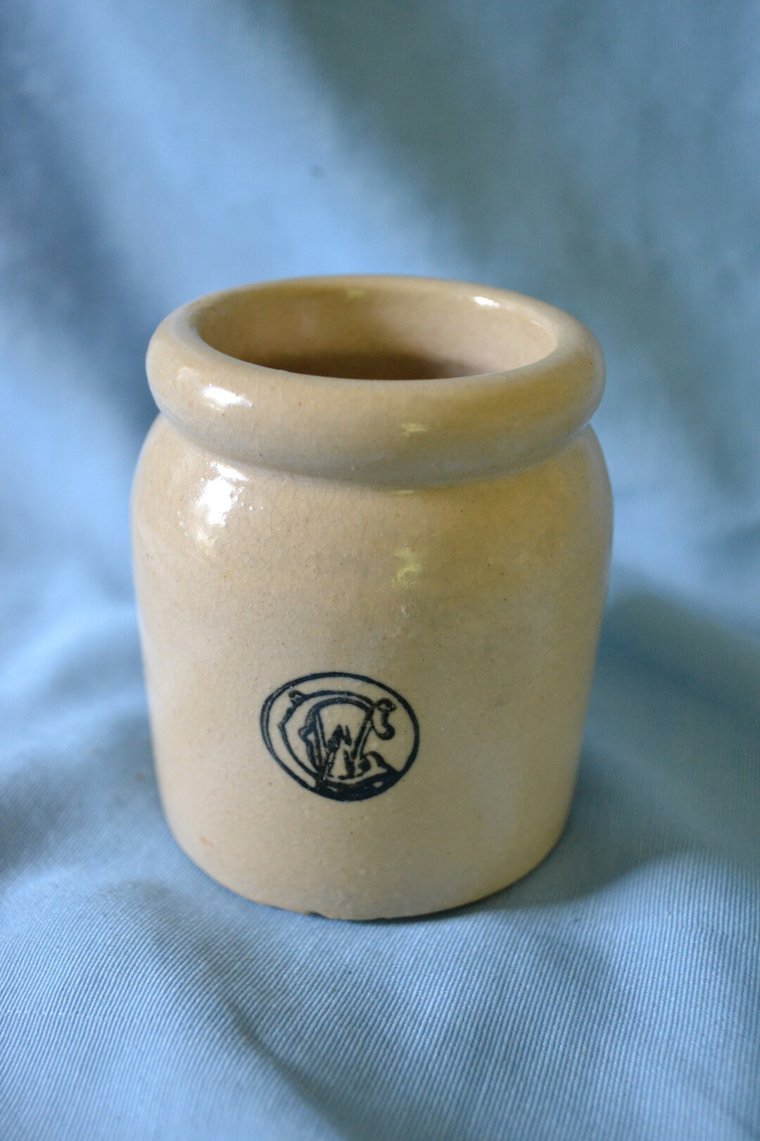 Mustard Pot Vintage Stoneware Crock Mustard Jar Pottery - Etsy | Etsy (US)