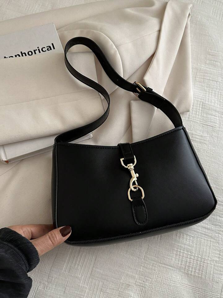 Minimalistische Halbmond-unterarmtasche, Trendige Schultertasche, Stylische Handtasche Und Geldb... | SHEIN