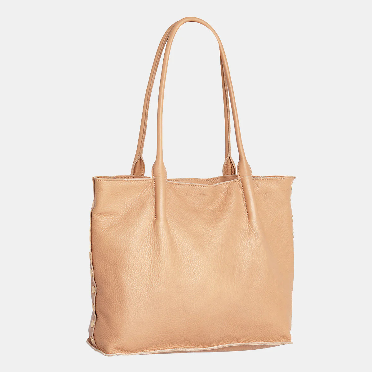 Oliver | Classic Tan Leather Tote with Zippers | Hammitt | Hammitt (US)
