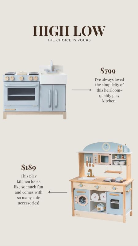 High Low: Play Kitchens 



#LTKkids #LTKhome