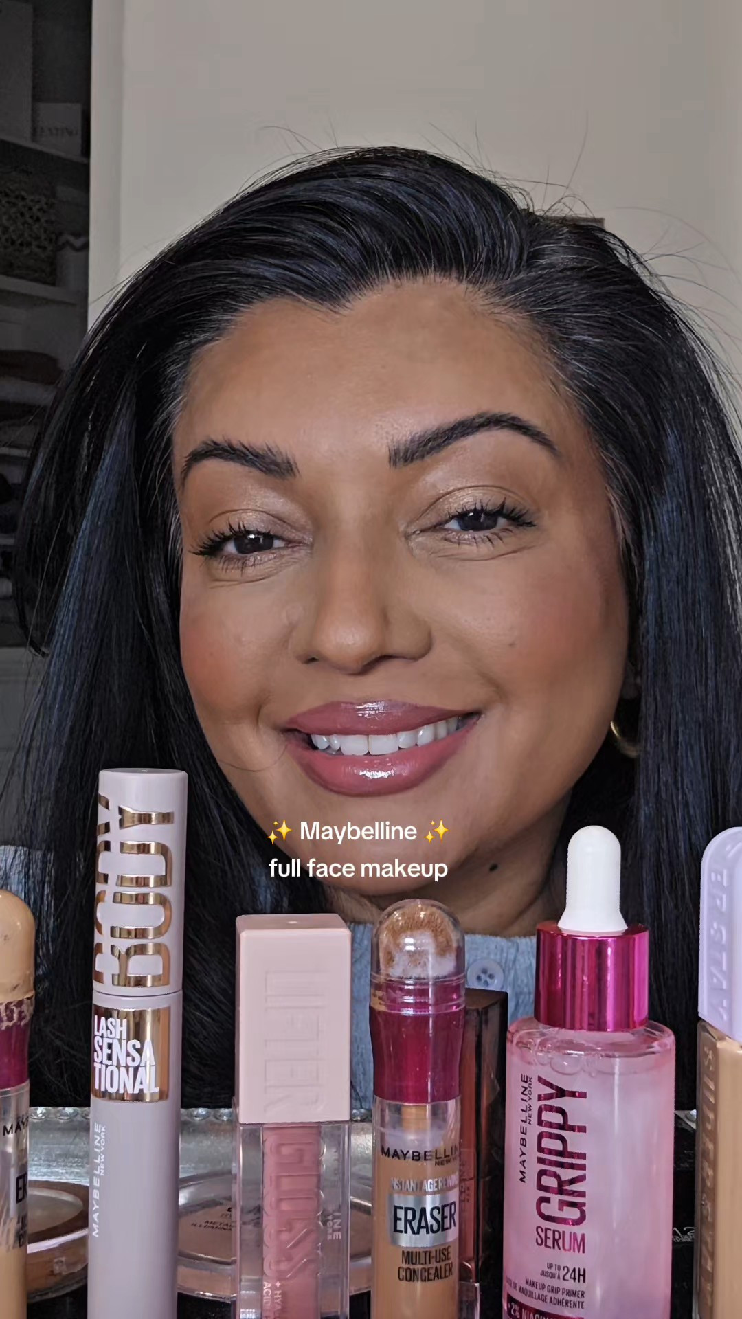 MAYBELLINE full face drugstore Makeup 

#LTKgrwm #LTKOver40 #LTKBeauty