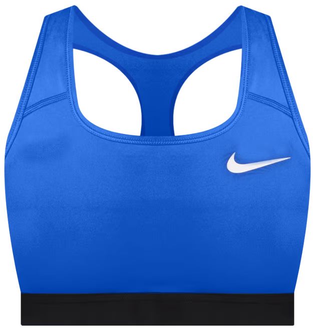 Nike Women's Pro Swoosh Medium-Support Non-Padded Sports Bra | Dick's Sporting Goods | Dick's Sporting Goods