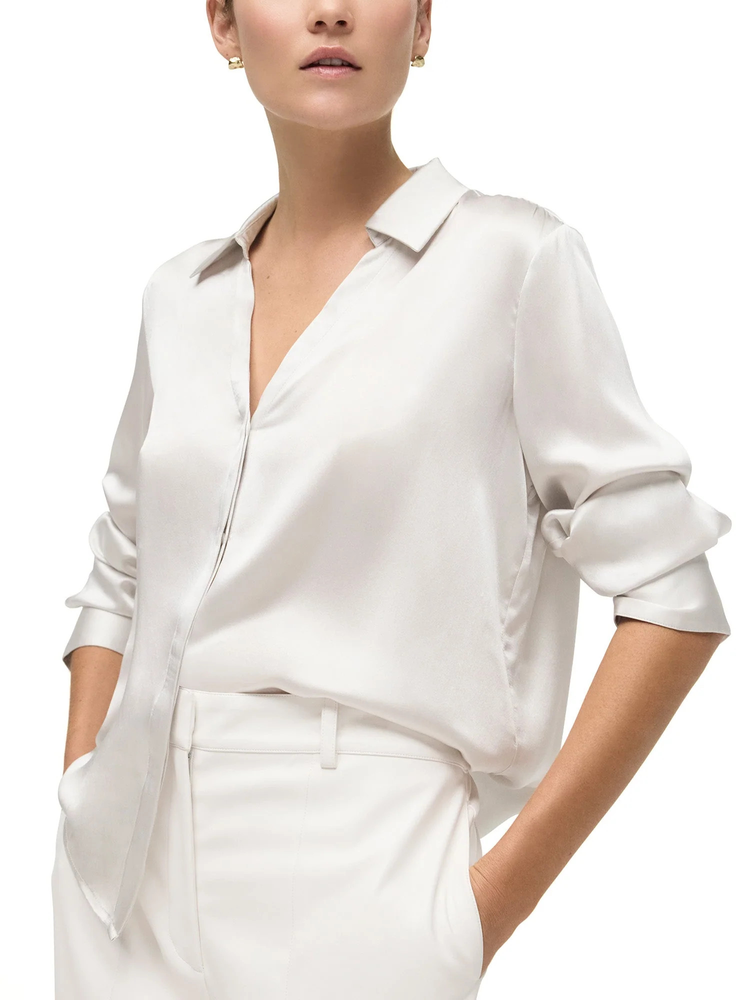Women's Eden Blouse in Echo | Brochu Walker | Brochu Walker