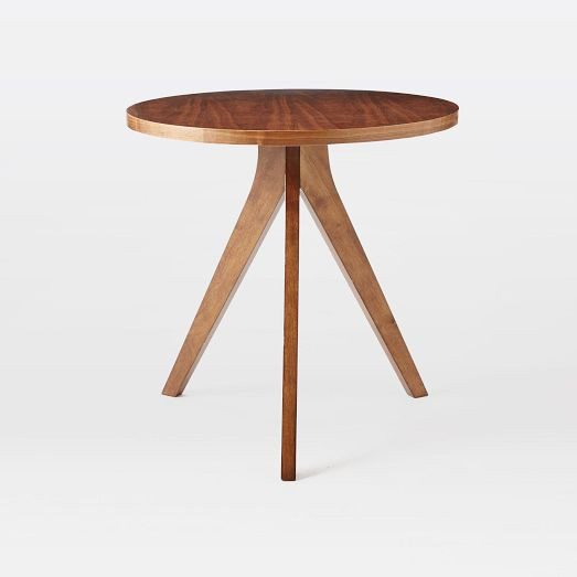 Tripod Dining Table (30") - Walnut | West Elm (US)
