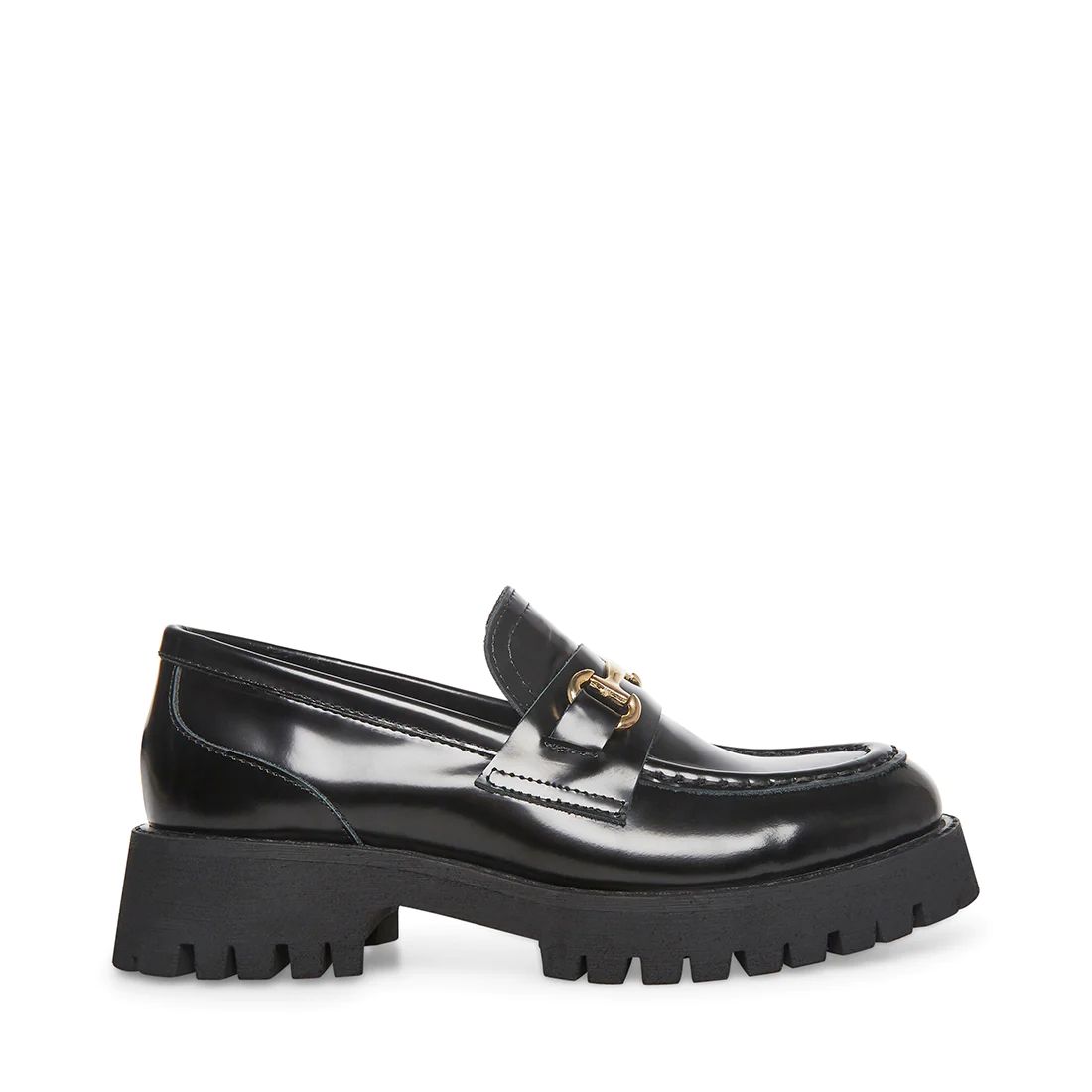 LANDO BLACK LEATHER | Steve Madden (US)