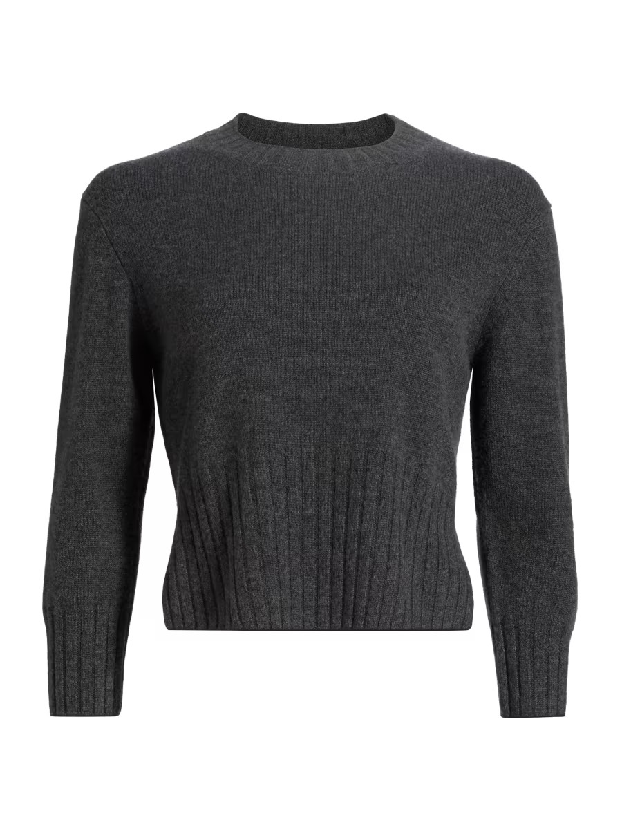 Mora Cashmere Crop Sweater | Saks Fifth Avenue