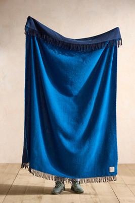 Reversible Twilight Merino Wool Throw | Anthropologie (US)