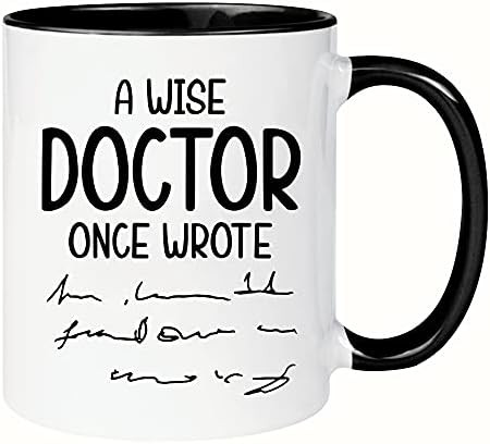 YYWUDISHOP - Funny Doctor Mug, A Wise Doctor Once Wrote Mug, Medical Doctor Mug, Physician Mug, F... | Amazon (US)