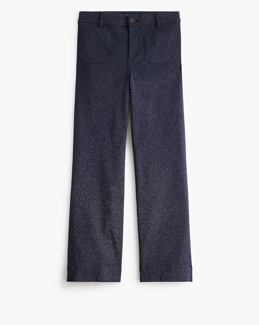 Sparkle-twill Lizzie patch-pocket pant | J.Crew Factory