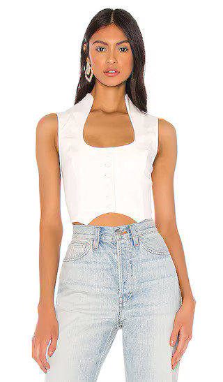 Frasier Top in White | Revolve Clothing (Global)