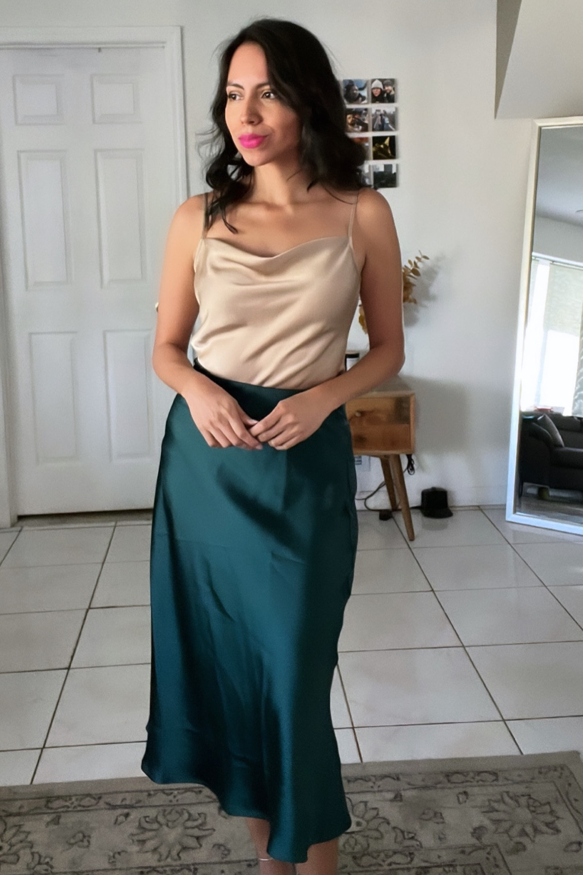 Slip on top and skirt for the win! A comfy yet chic look for a holiday outing. 

#LTKHoliday #LTKstyletip #LTKfindsunder50