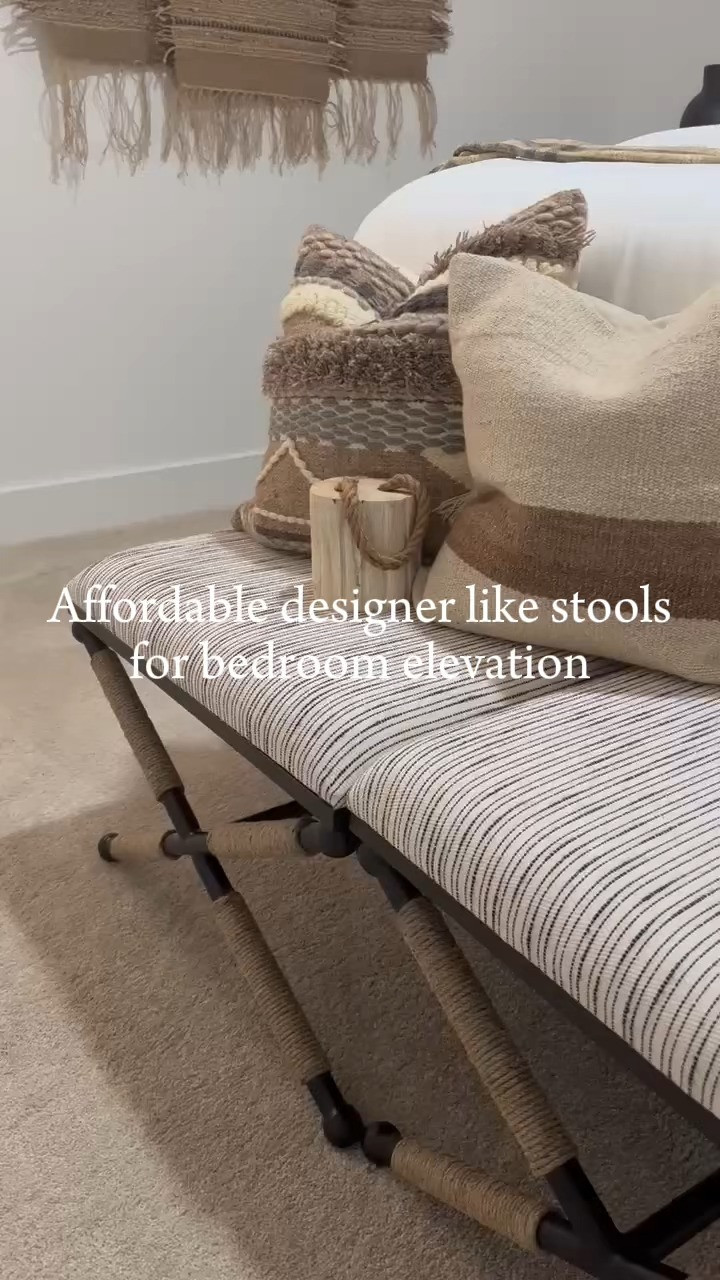 Elevate your bedroom style with affordable chic end-of-bed stools! Perfect for adding extra seating or a cozy spot to lay out tomorrow's outfit. A sleek modern design that feels and looks designer, an end-of-bed stool is the ideal blend of function and flair for any bedroom. 

 

#LTKVideo #LTKStyleTip #LTKHome