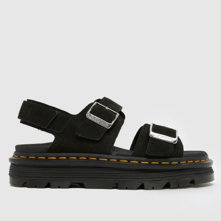 Womens Black Dr Martens Zebzag Sandals | schuh | Schuh