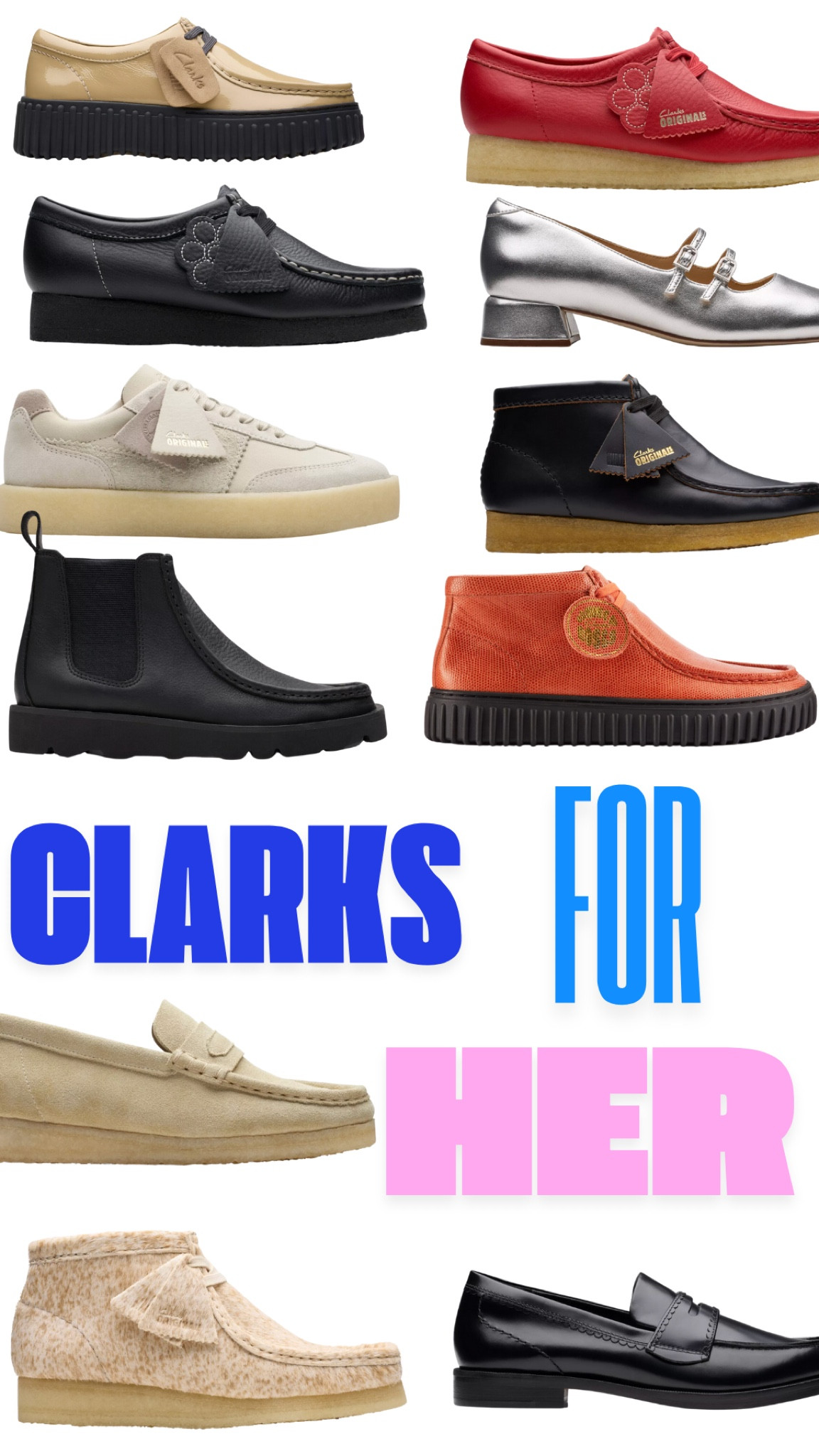 I want every single pair of Clarks! 


Women’s shoes, women’s sneakers, women’s boots, winter fashion 

#LTKGiftGuide #LTKHoliday #LTKShoeCrush