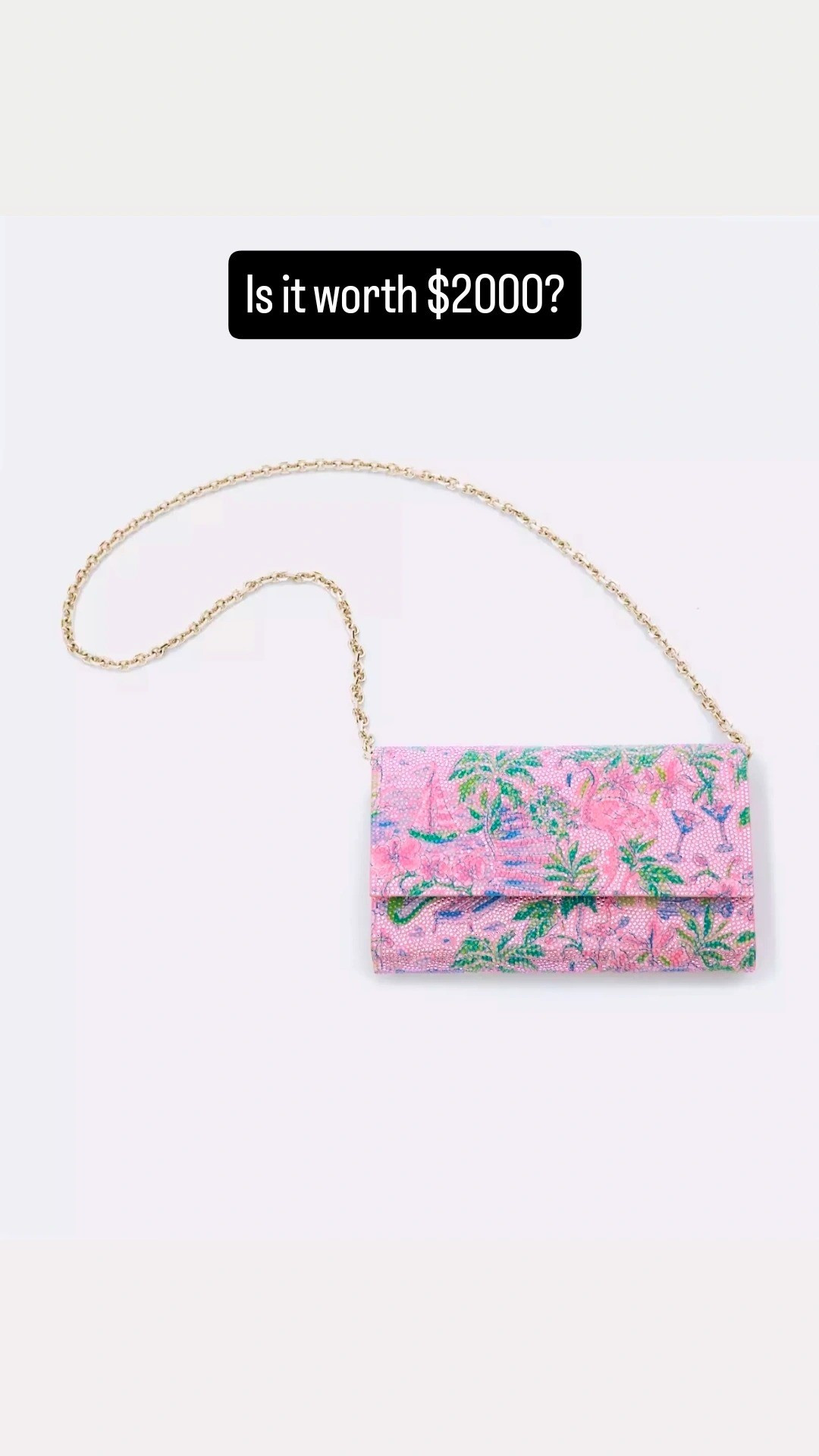 Is it worth $2k ?yall tell me. #lillypulitzer #new #new drop #purse #bag #collab 

#LTKGiftGuide #LTKdayinmylife #LTKItBag
