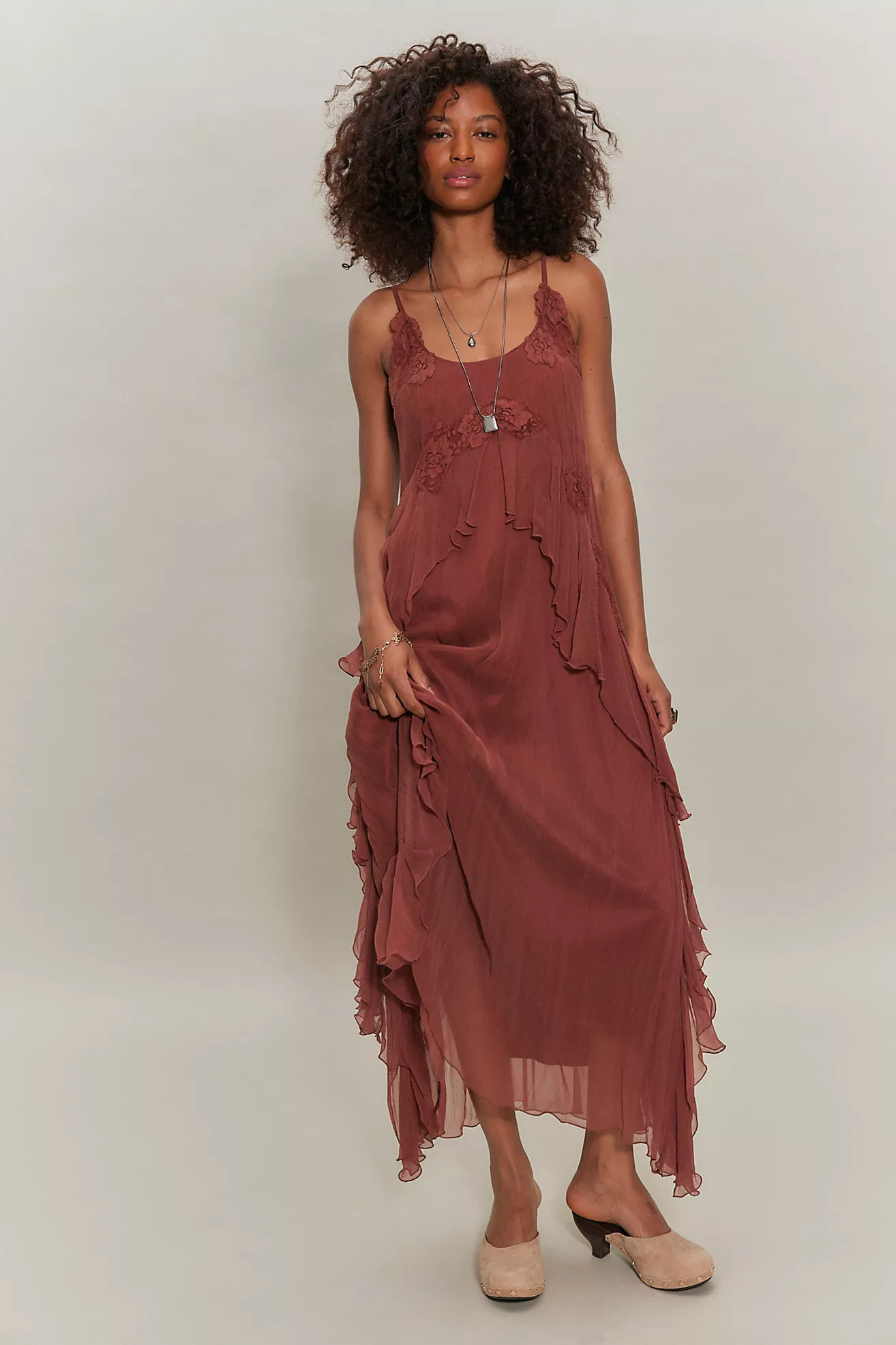 Nigel Preston Floating Angel Chiffon Maxi Dress | Free People (Global - UK&FR Excluded)