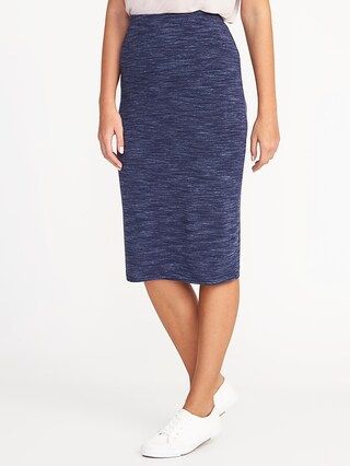 Fitted Jersey Pencil Skirt for Women | Old Navy US