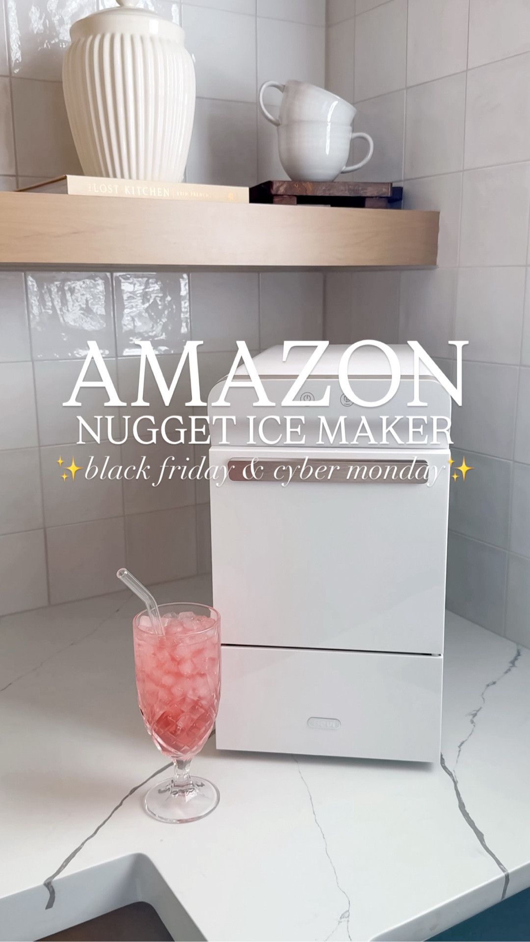 This aesthetic nugget ice maker from Amazon looks gorgeous sitting out on your counter and is on deal now for Black Friday & Cyber Monday!❄️

#amazonfinds #amazonhome #thesistershoppers
#asmr #amazonfavorites

#LTKGiftGuide #LTKCyberWeek #LTKHome
