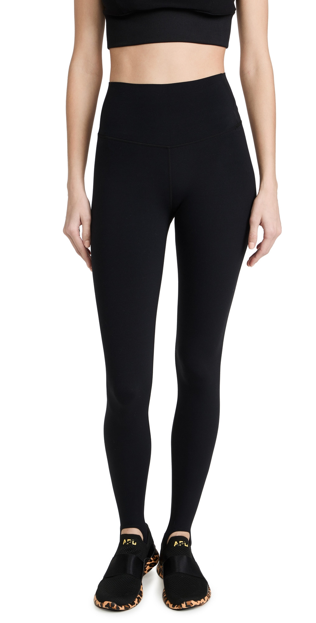 Splits59 River High Waist Airweight Stirrup Leggings Black L | Shopbop