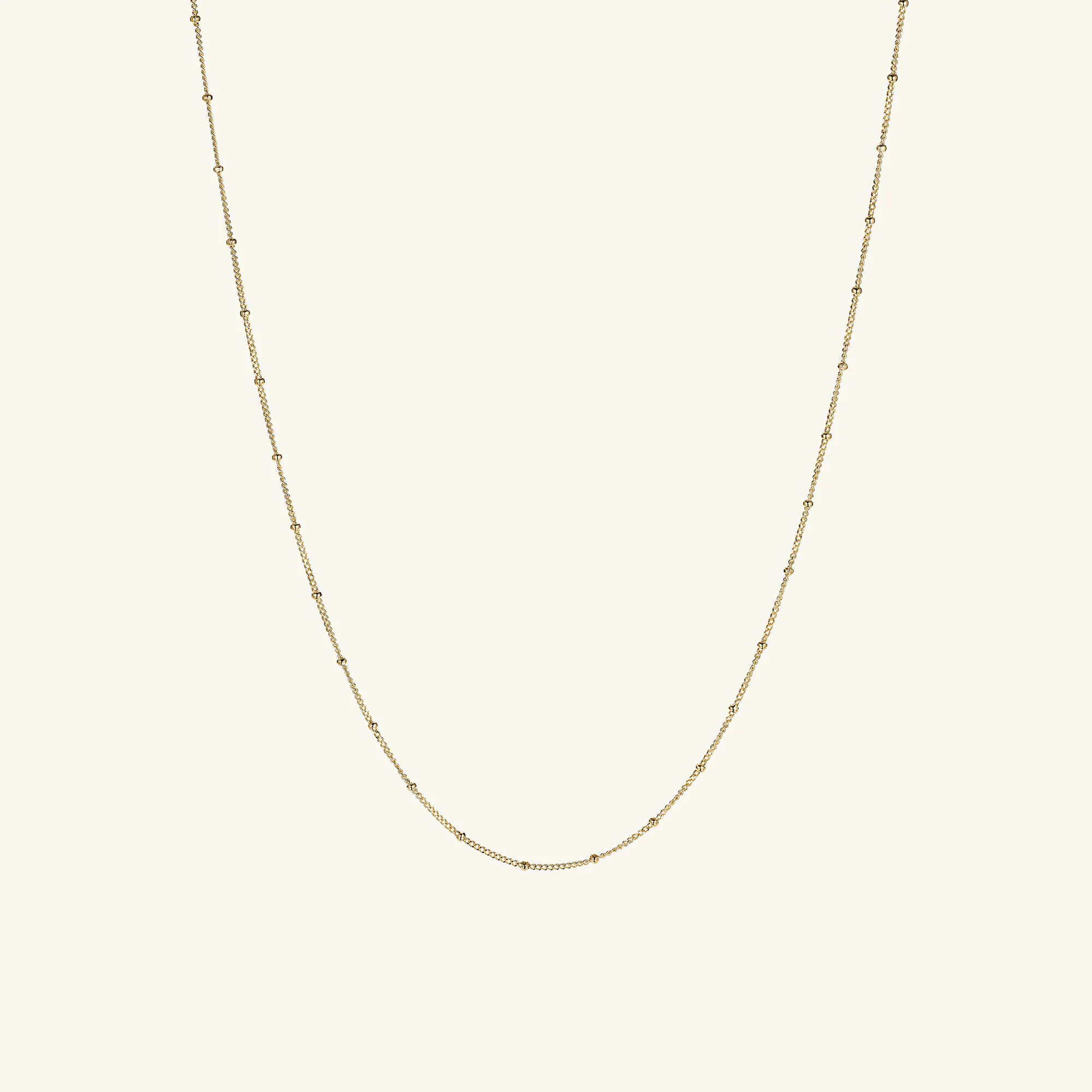 Spheres Chain Necklace | Mejuri Fine Crew