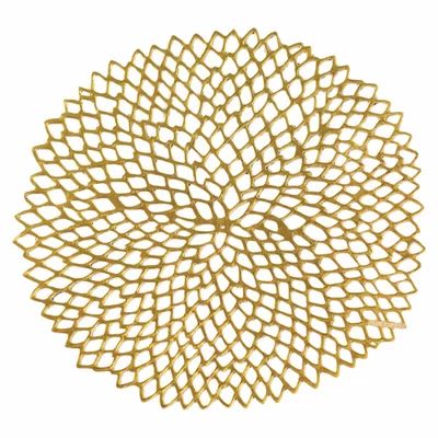 Dahlia Floral Placemat Chilewich Color: Gold | Wayfair North America