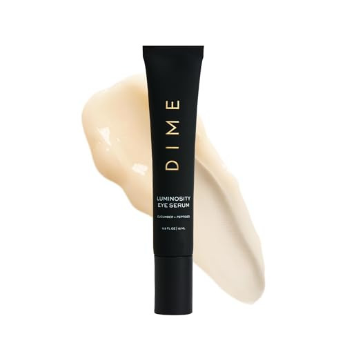 DIME Beauty Luminosity Eye Serum, Eye Cream Treatment With Caffeine for Dark Circles and Puffiness, 0.5 oz / 15 mL | Amazon (US)