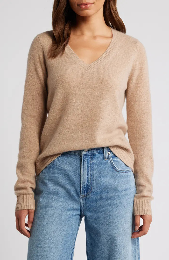 Cashmere V-Neck Sweater | Nordstrom