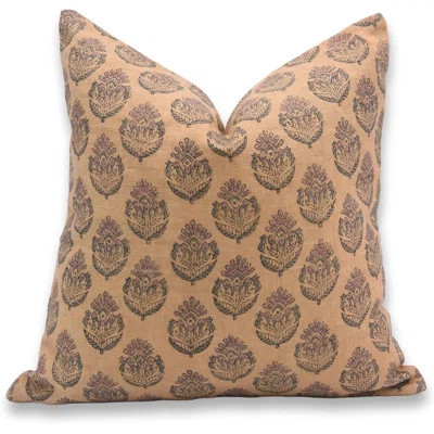 Floral Linen Indoor/Outdoor Pillow Cover | Wayfair North America