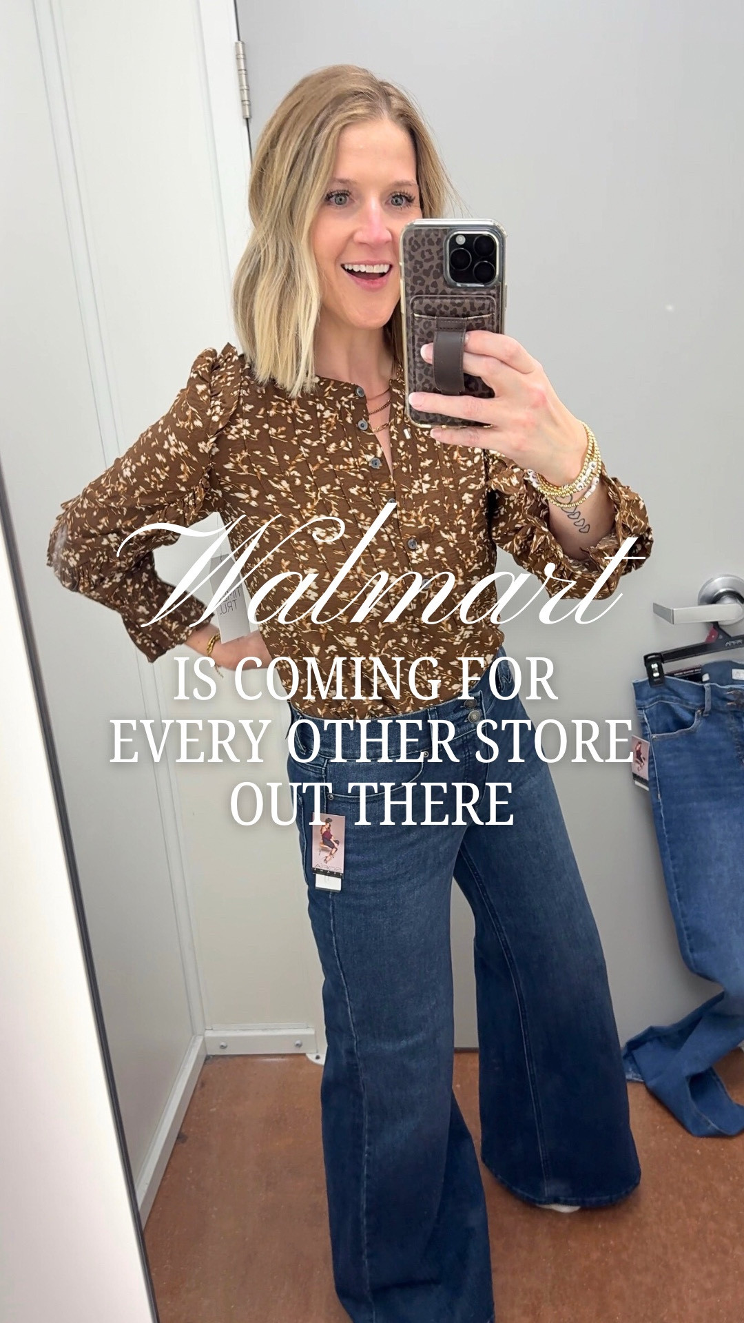 Walmart Try-on is on another level this week 🤌🏼 

I am 135lbs 5’7 and typically wear a size small & 4/6. 

•Sofia Jeans- Sz 4
•Plum sweater-S
•Velveteen shirts- S
•Brown floral top-S *top fav*
•Sherpa sweatshirt-sized up to XL for a super oversized fit 
•Lace tops- S
•Cozy cardigan-sized up to L for oversized fit 
•White crew neck tee that I wear under everything-Sz S. Also grabbed in black
•Lee Vintage tee- sized up to medium but tts would be fine
•FP look for less crew sweatshirt-S
•The green pants I grabbed a medium bc I knew the material would not be forgiving. Still wasn’t. But I did love the black! Super comfy and much more forgiving. 
•Sherpa Set-M in both
•Mountain quarter zip Sherpa- sized down to XS here but true size would be fine too
•Christmas pajamas sized up to medium

Fall outfits | Winter outfits | Holiday outfits | Christmas outfits | Holiday tops | tall girl jeans | cozy sweater | matching set | Comfy outfits | suede | date night looks | athleisure | Walmart finds | affordable fashion | styling tips 


#LTKStyleTip #LTKFindsUnder50 #LTKSeasonal