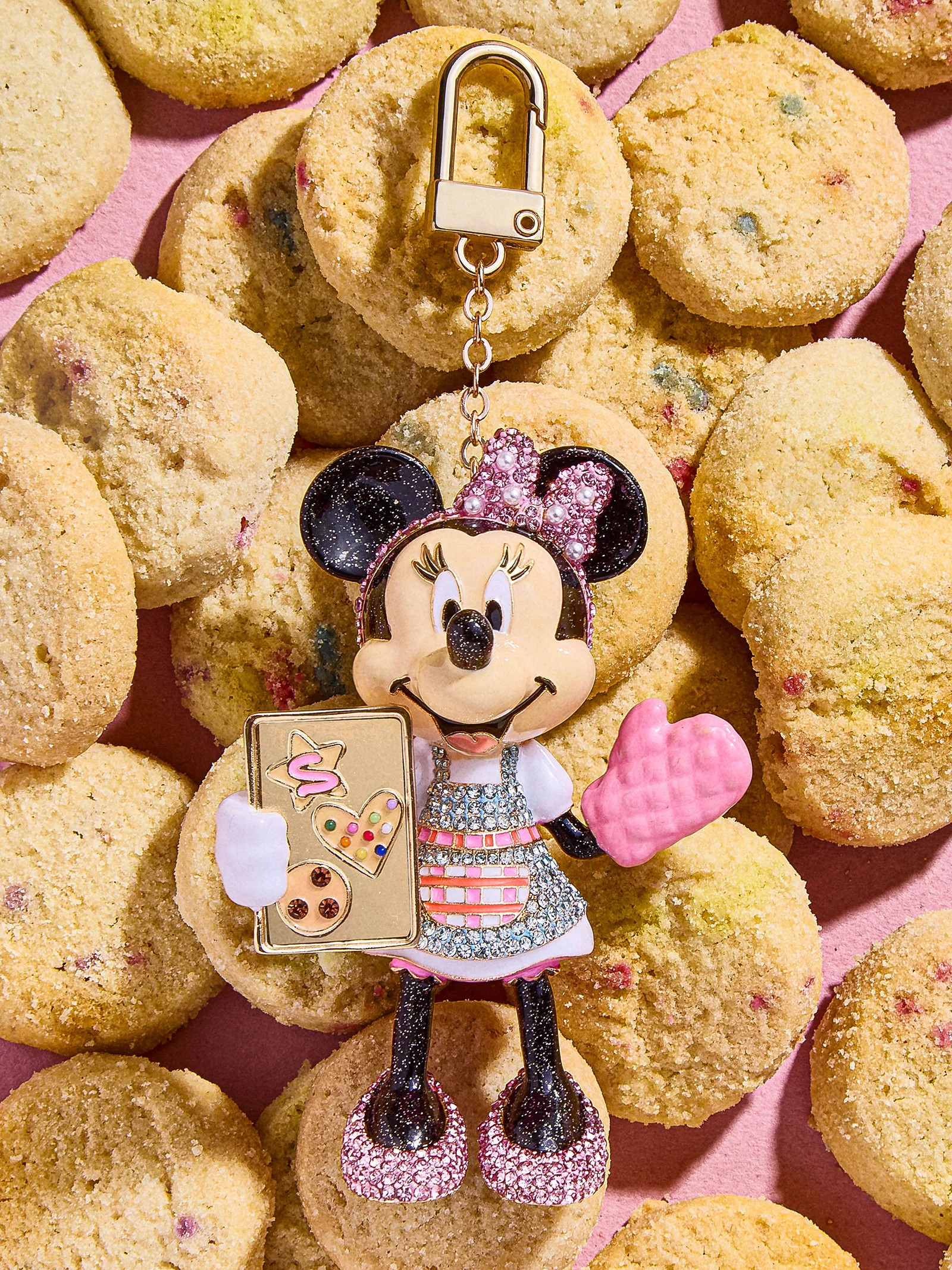 Minnie Mouse Disney Bag Charm - Minnie Mouse Baker | BaubleBar (US)