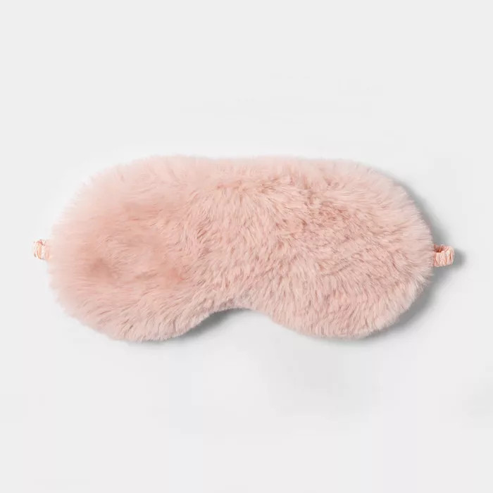 Women's Faux Fur Eyemask- One Size | Target