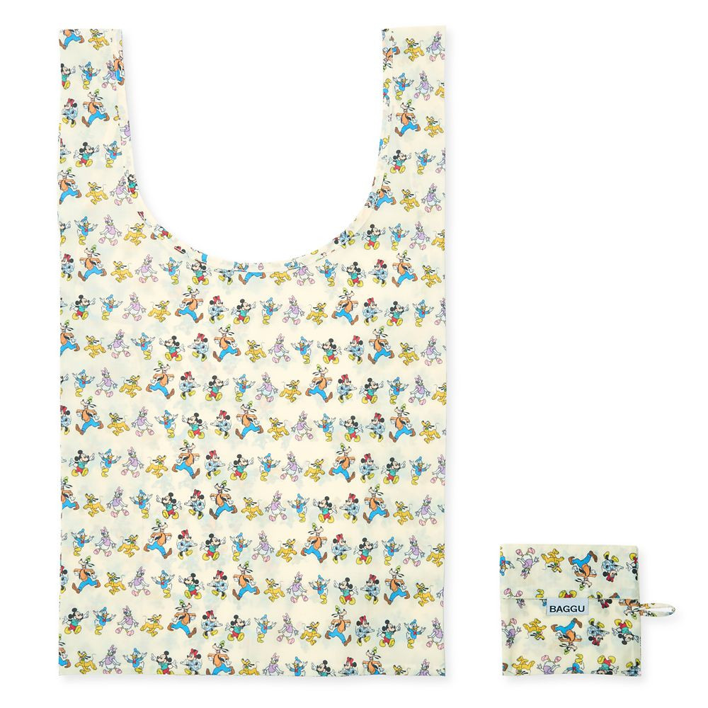 Mickey Mouse and Friends Reusable Tote Bag by Baggu | Disney Store