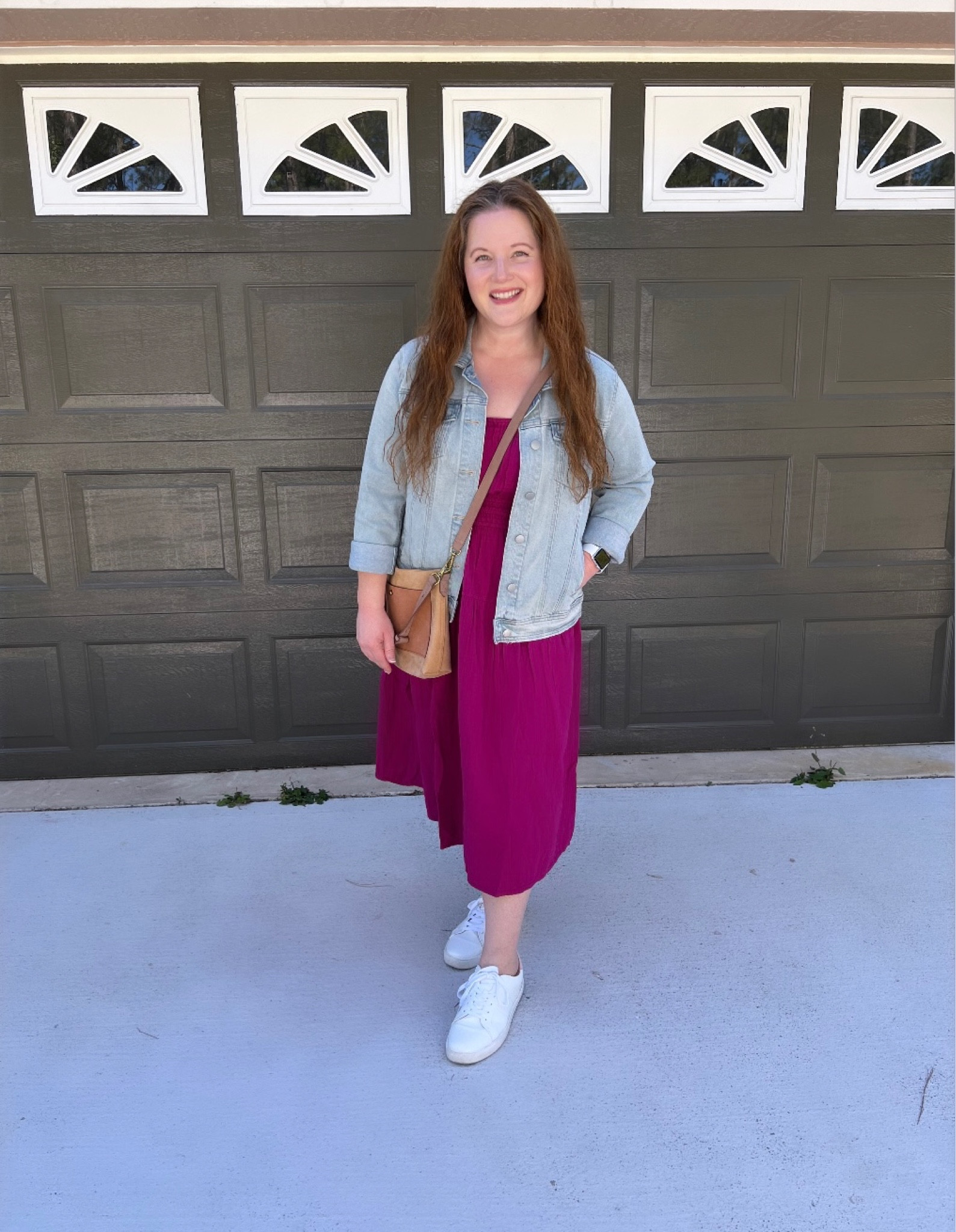 Old Navy dress, linen dress, vacation style, Target style, jean jacket + dress, dress + sneakers, white sneakers, casual style, Madewell bag

#LTKsalealert #LTKstyletip #LTKSeasonal