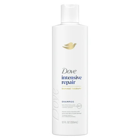 Dove Shampoo Intensive Repair with Bio-Protein Care Technology & Amino Serum 12 oz | Walmart (US)